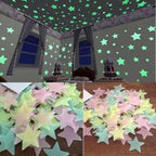 Fuxin - 3d Glowing Star Stickers