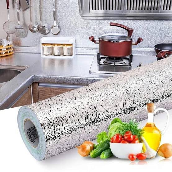 Fuxin - Silver Foil Sheet 40cm x 200