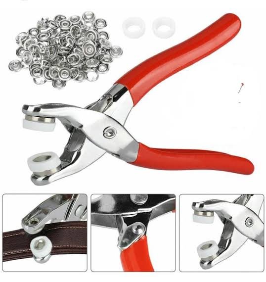 Fuxin - Metal Titch Button Machine with 50 Buttons