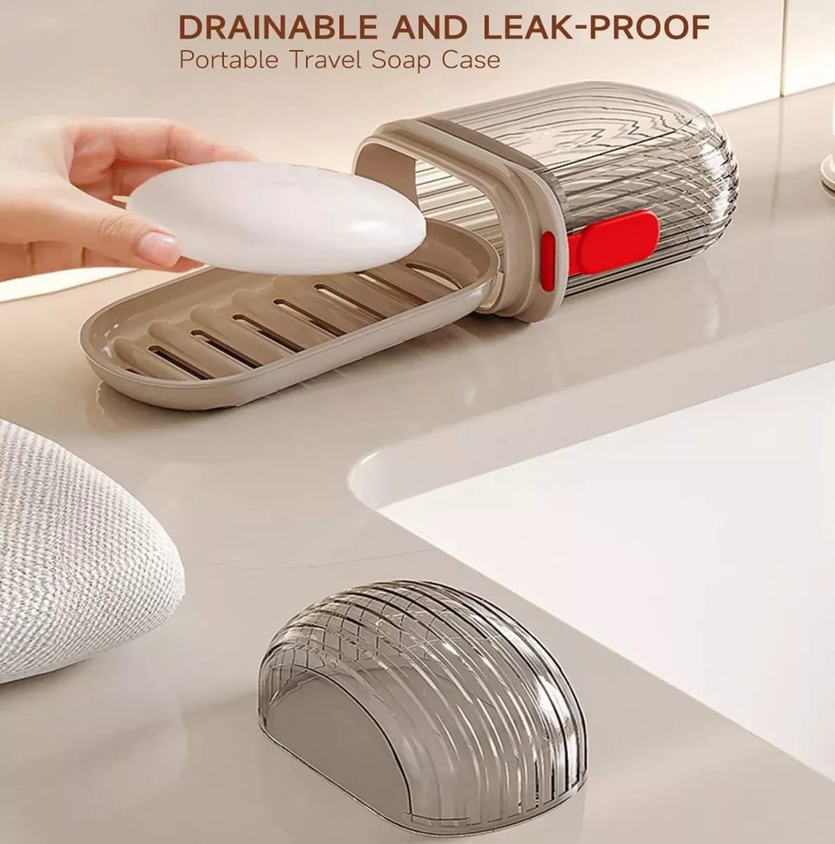 Fuxin - Plastic Soap Dish with Cover