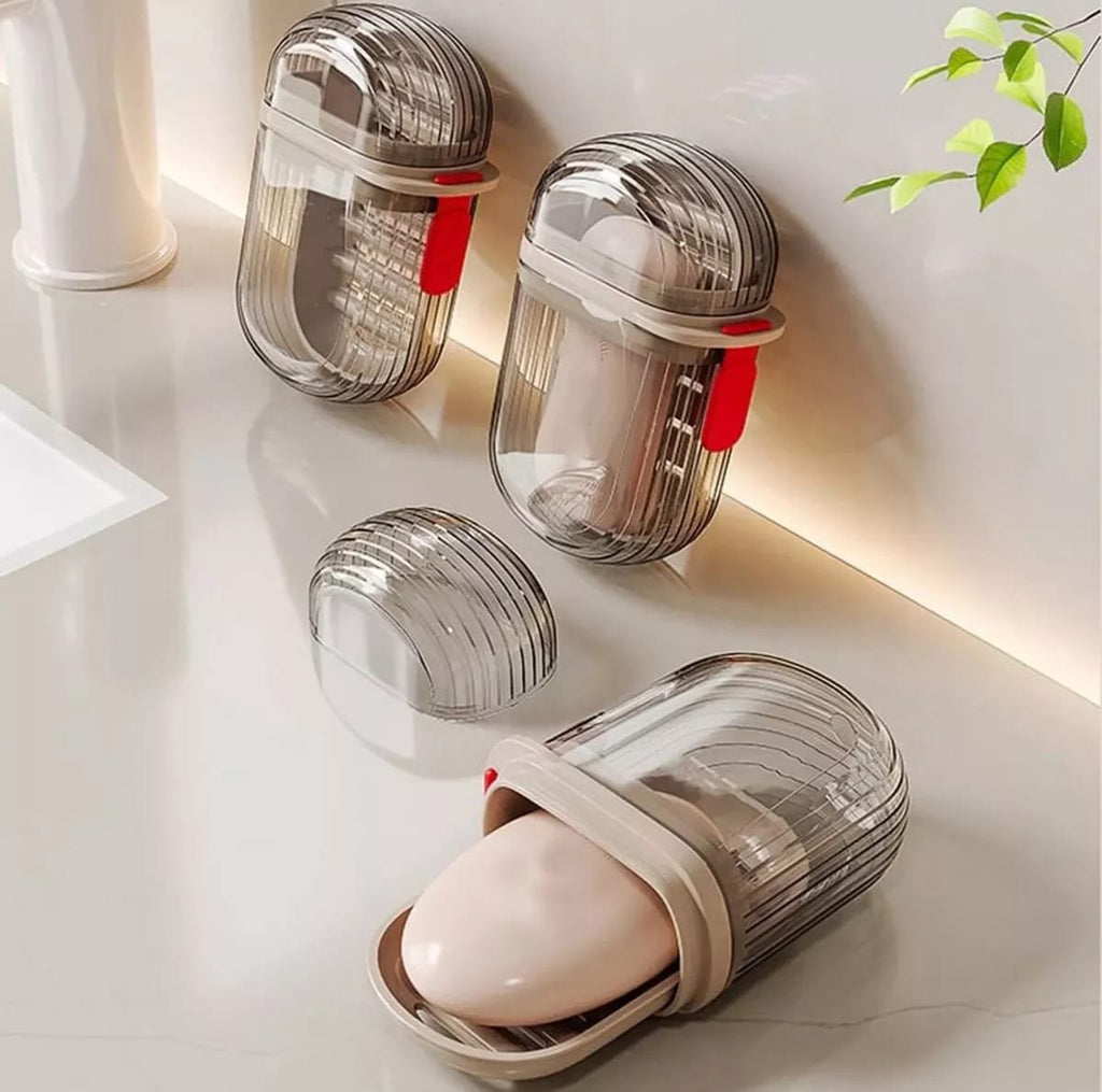Fuxin - Plastic Soap Dish with Cover