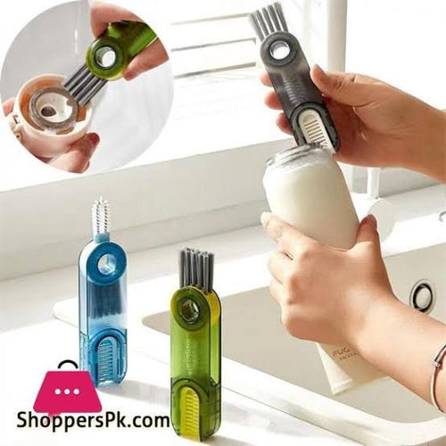 Fuxin - 3 In 1 Bottle Gap Cleaner Brush