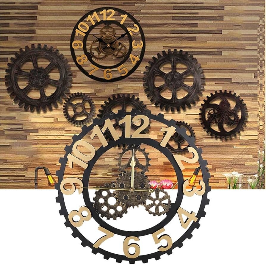Fuxin - Golden Wall Clock
