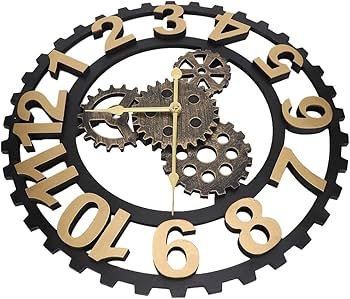 Fuxin - Golden Wall Clock