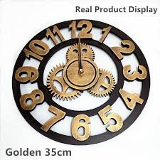 Fuxin - Golden Wall Clock