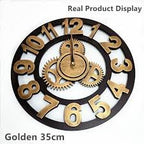 Fuxin - Golden Wall Clock