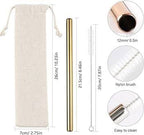 Fuxin - 5 PCs Steel Straws
