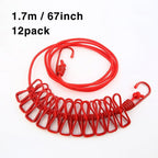 Fuxin - 12 PCs Clothes pegs Stainless steel