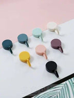 Fuxin - Pack of 6 - Creative Plastic Sticky Hooks