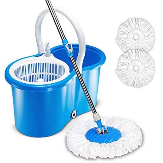 Fuxin - Easy Spin Mop with Plastic Stainer