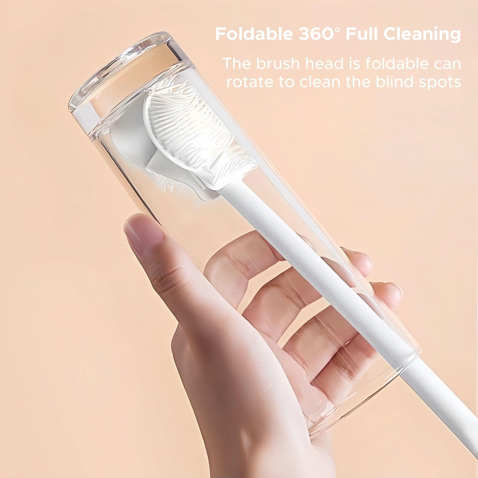 Fuxin - Foldable Head Bottle Cleaning Brush