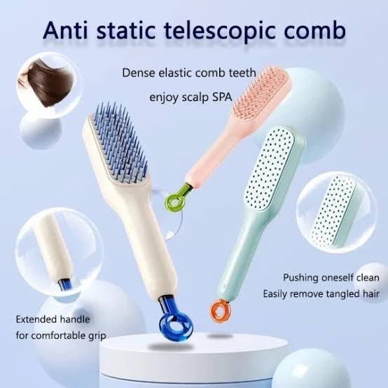 Fuxin - Self Cleaning Hair Brush