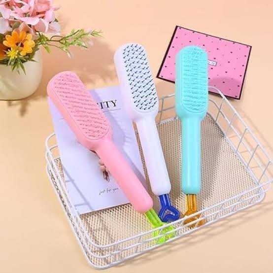 Fuxin - Self Cleaning Hair Brush