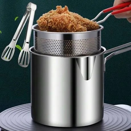 Fuxin - Stainless Steel Deep Fryer Pot