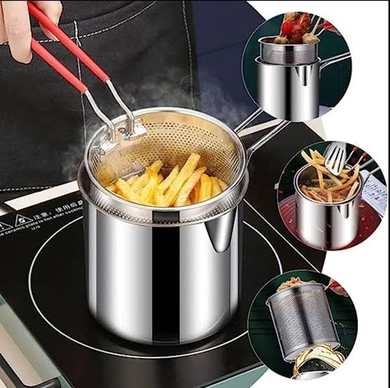Fuxin - Stainless Steel Deep Fryer Pot