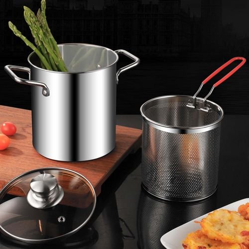 Fuxin - Stainless Steel Deep Fryer Pot