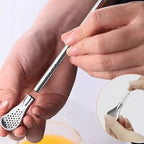 Fuxin - Stainless steel spoon with Straw
