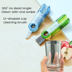 Fuxin - 3 In 1 Bottle Gap Cleaner Brush
