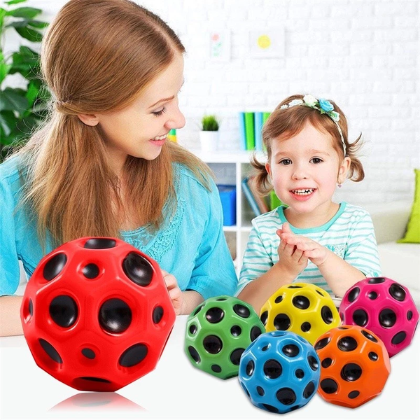 Fuxin - Pack of 3 - High Bouncing Moon Balls