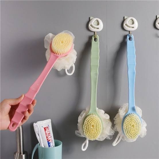 Fuxin - Long Handle Bath sponge and brush