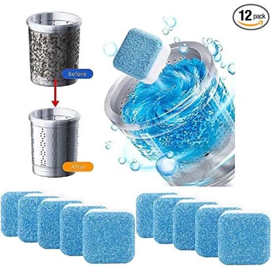 Fuxin - 12 PCs Washing Machine Cleaning Tablet
