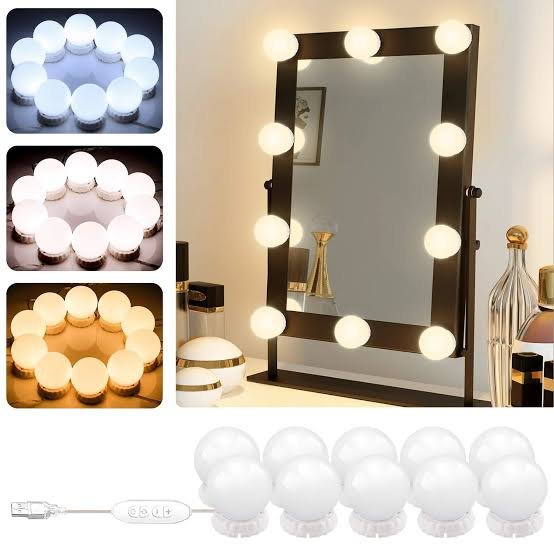 Fuxin - 3 Colour modes Vanity Lights 10 bulbs