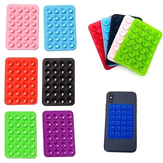 Fuxin - Silicone Phone Holder one side sticker and one side suction cups