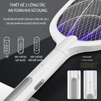 Fuxin - 2 in 1 Bug Racket and Mosquito Killing Lamp