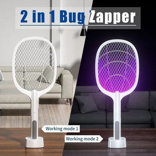 Fuxin - 2 in 1 Bug Racket and Mosquito Killing Lamp