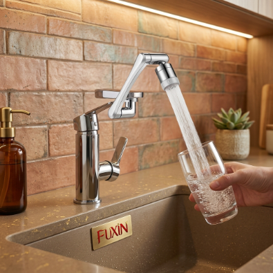 1080 Degree Universal Rotating Faucet Extender