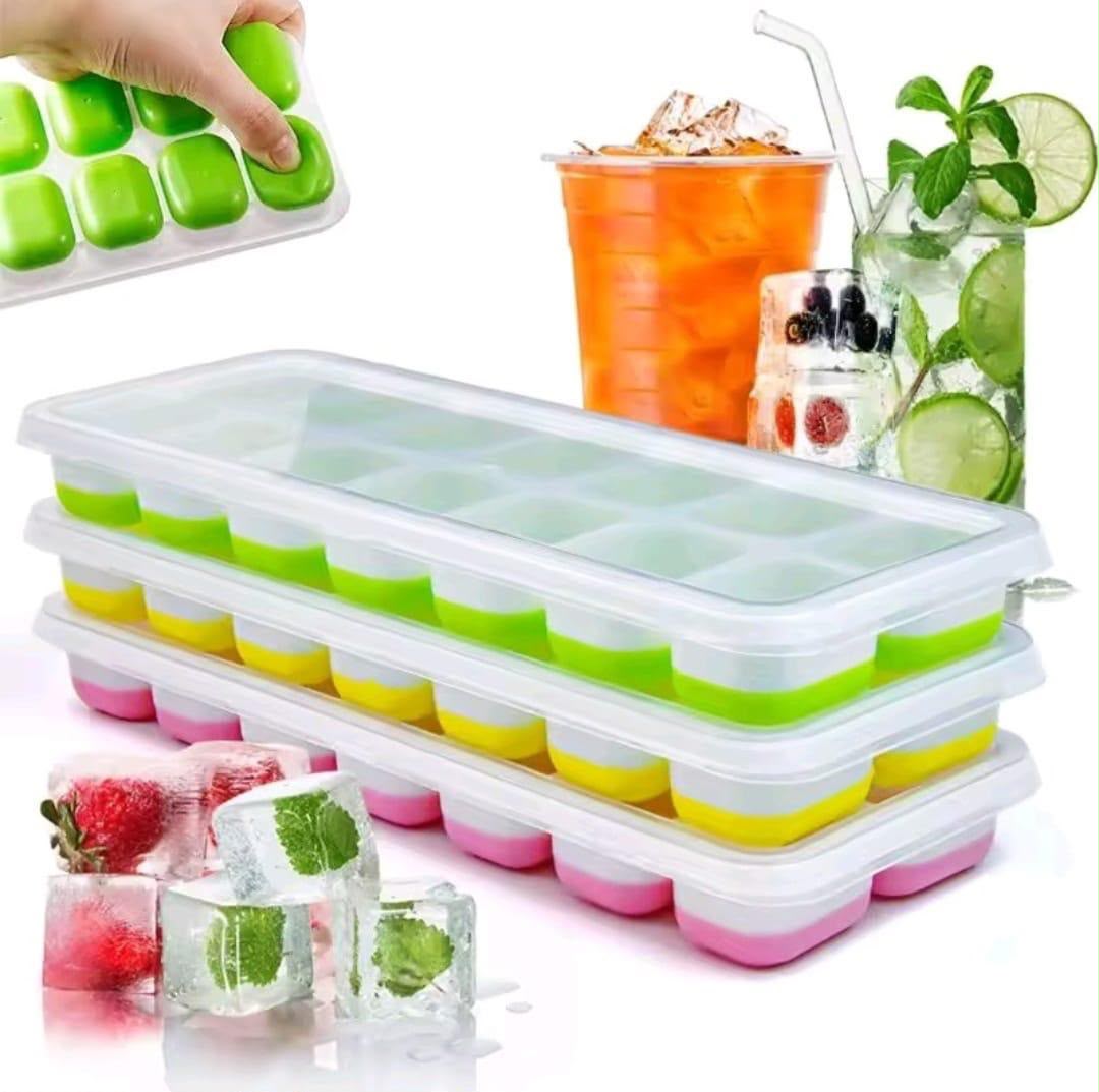 14 Grid Ice Cube Tray Silicone