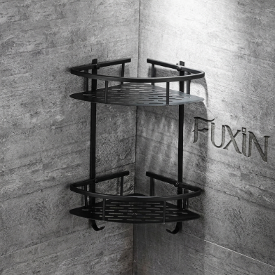 2 Layer Washroom Corner Rack