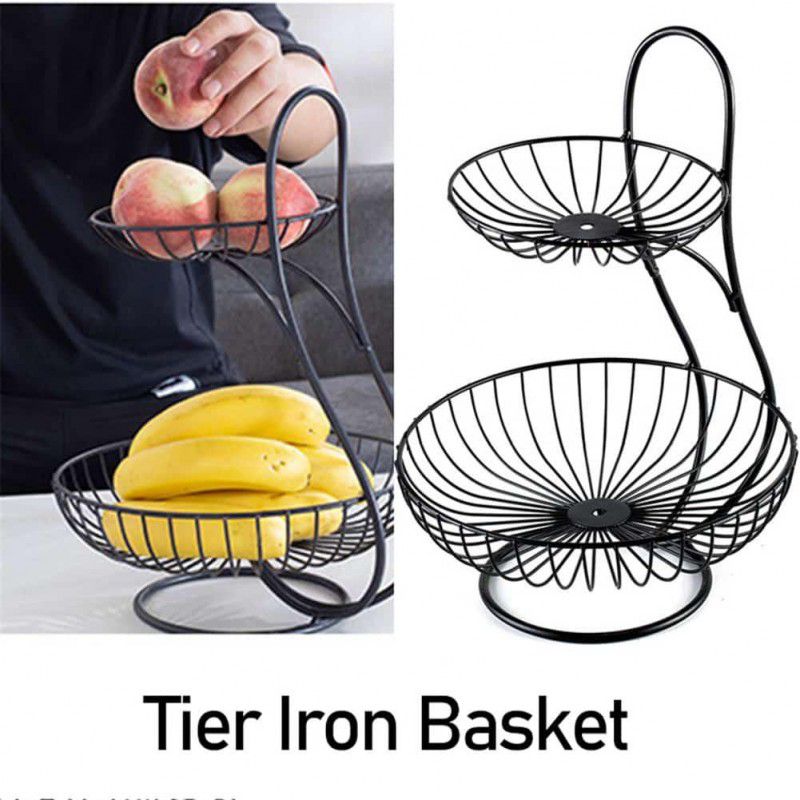 2 Tier & 3 Tier Fruit Iron Basket