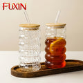 500ML Bubble Glass Cup