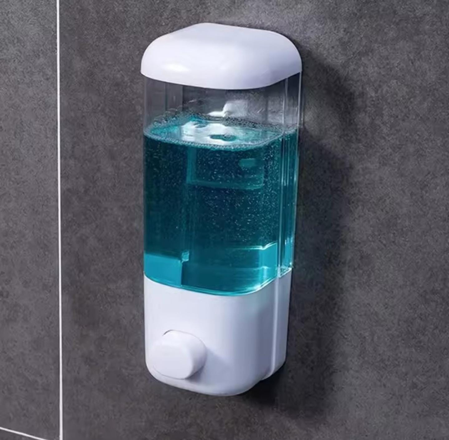 500ml Wall Mounted Soap Dispenser with both Suction and Drill options