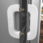 Fridge Freezer Door Lock, Latch Catch Toddler Kids Child Fridge Locks Baby Safety Child Lock,