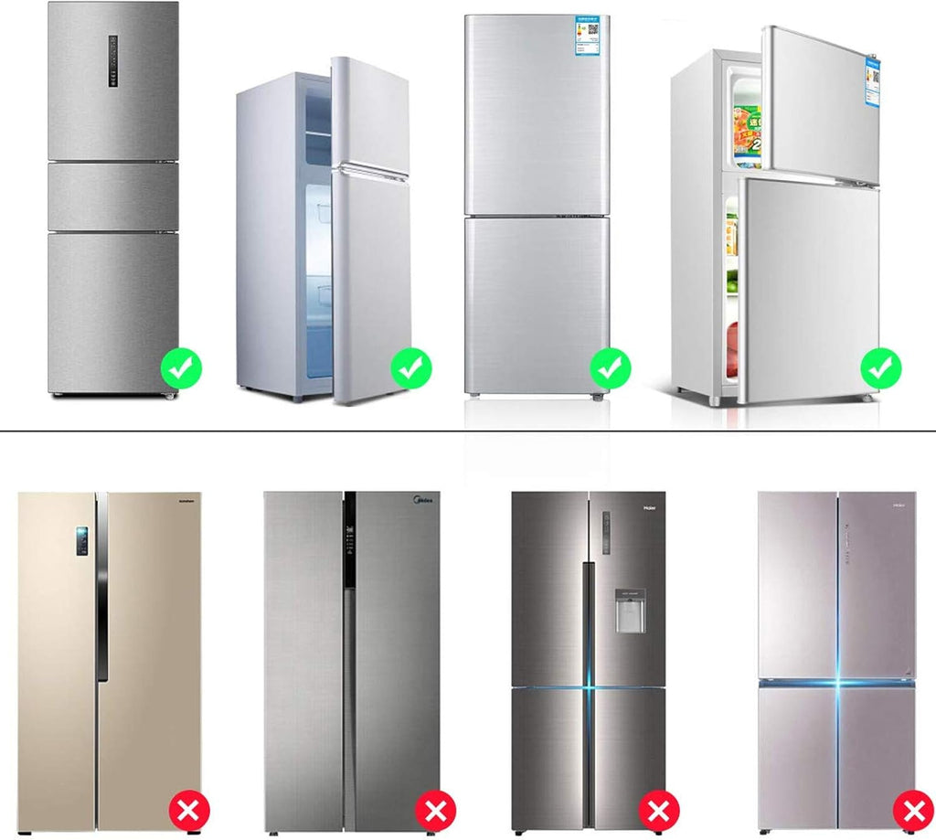 Fridge Freezer Door Lock, Latch Catch Toddler Kids Child Fridge Locks Baby Safety Child Lock,