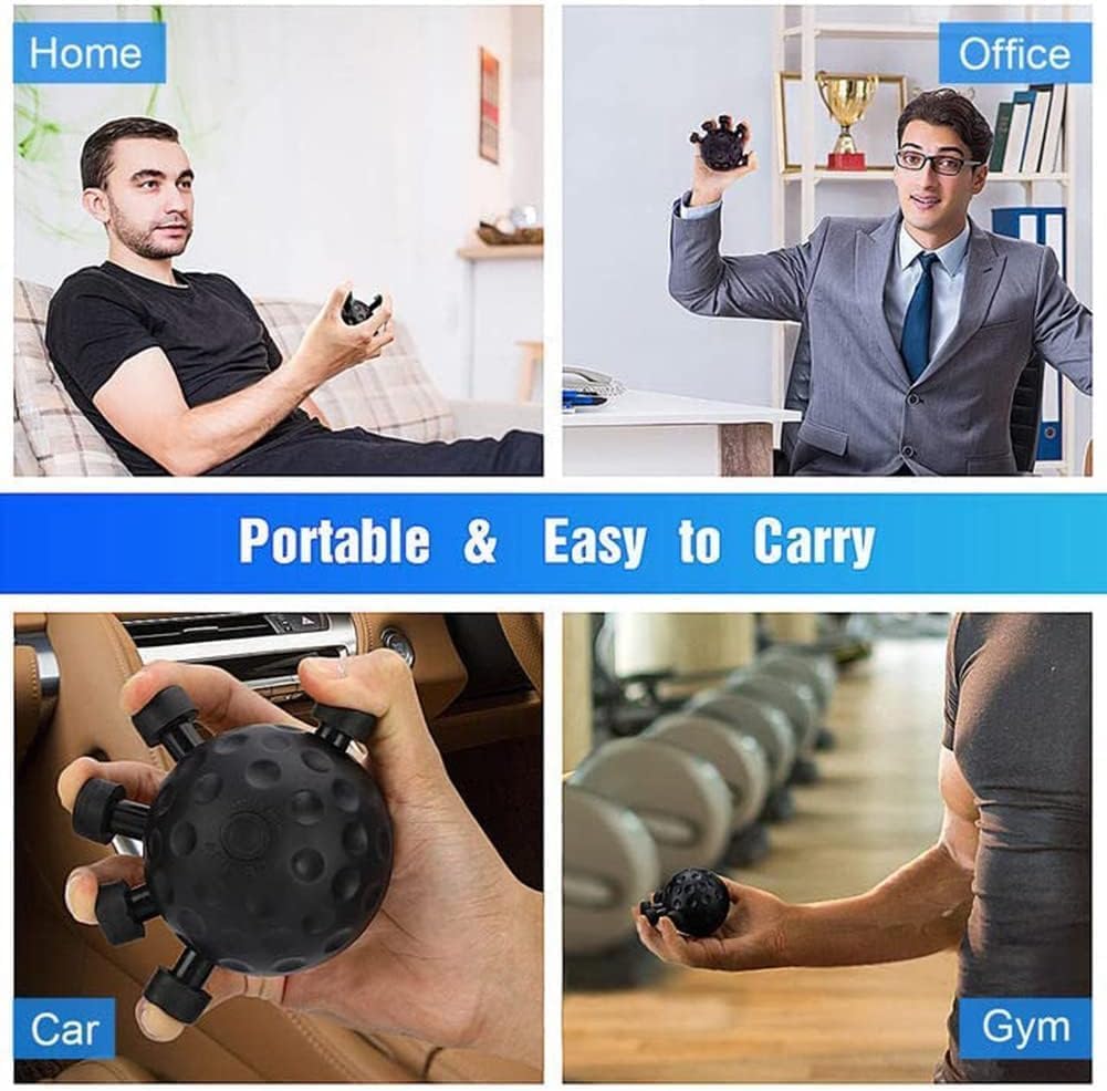 Homery Eagle Claw Hand Grip Strengthener Ball – 20-45KG Resistance, Ergonomic Finger Exerciser for Athletes, Climbers, Musicians, Stress Relief, Therapy & Grip Training