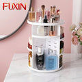 Fuxin - 360 Rotating Makeup Organizer White