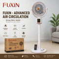 2IN1 Electric + Rechargeable 12000mah Battery Power Stand Fan