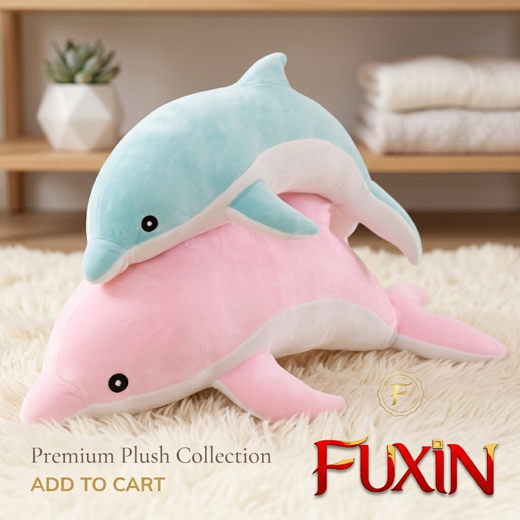 Fuxin - Dolphin Plush Toy