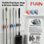 Fuxin - Pack of 6 - Broom Holder Clips