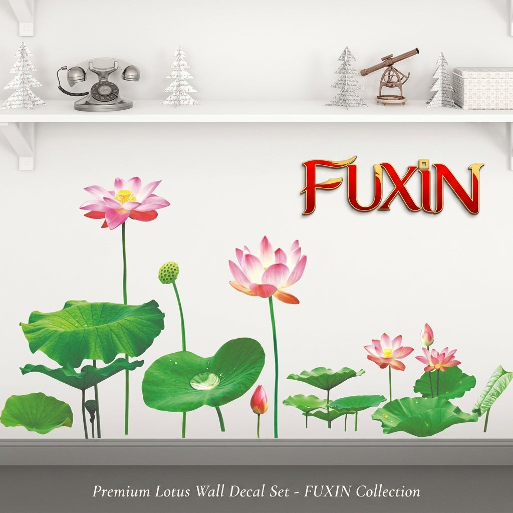 Fuxin - HH-030 Leaf Wallpaper Sticker