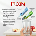 Fuxin - 3 In 1 Bottle Gap Cleaner Brush