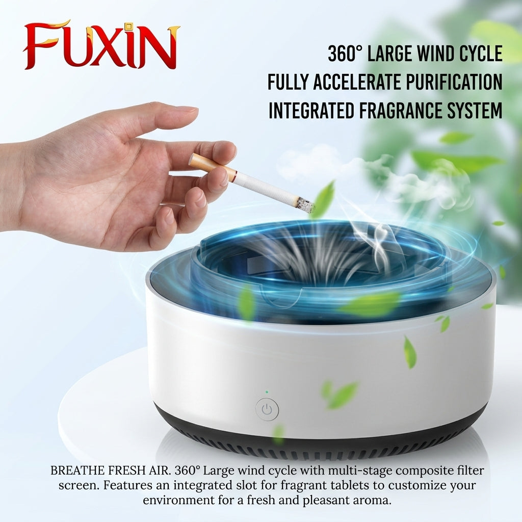 Fuxin - Portable Smoke Remover Ashtray