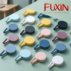 Fuxin - Pack of 6 - Creative Plastic Sticky Hooks