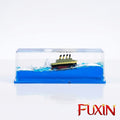 Titanic Floating Ship, 3D Ship Fluid Drift Bottle Ornament