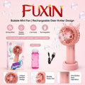 Bubble Mini Fan with liquid
