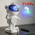 Sky Moon Galaxy Usb Power Rgb Remote Control LED Night Light Lamp Astronaut Proyector Star Projector with Bluetooth Speaker