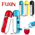 Pill Bottle / Water Bottle with Pill Box